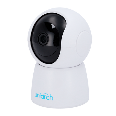Telecamera IP PT 2 Megapixel - Gamma Uniarch WiFi - 1/3" Progressive Scan CMOS - Ottica 4 mm | Rilevamento di persone - IR LED Portata 10 m | Autotracking - Audio bidirezionale