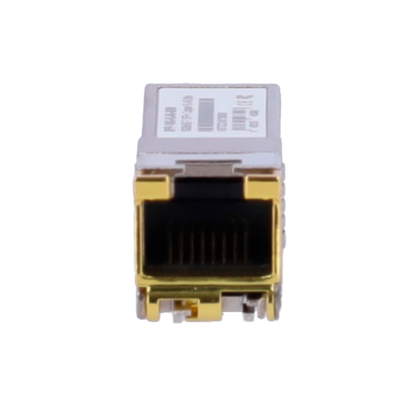 Modulo Transceiver SFP+ - Porta in rame con connettore RJ45 - Velocità supportate 2.5G/5G/10G - Distanza fino a 80m a 10Gbps - Standard di efficienza IEEE 802.3az - Alloggiamento in metallo
