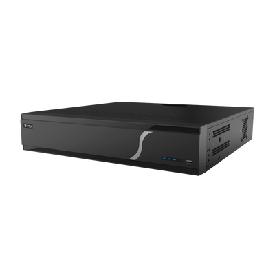 Safire Smart - Grabador NVR for IP cameras A3 range - 64CH video / Compression H.265S / 8HDD - Resolution up to 16Mpx / Bandwidth up to 640Mbps - HDMI up to 8K and VGA / Dewarping Fisheye - Facial recognition, Video metadata