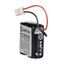 Safire - Pack di pile CR123A / CR17345 / 5018LC - Connettore Molex 5284 - Voltaggio 6 V / Litio - Capacità nominale 1600 mAh - Compatibile con rilevatori Visonic Next Cam PG2 e K9 PG2