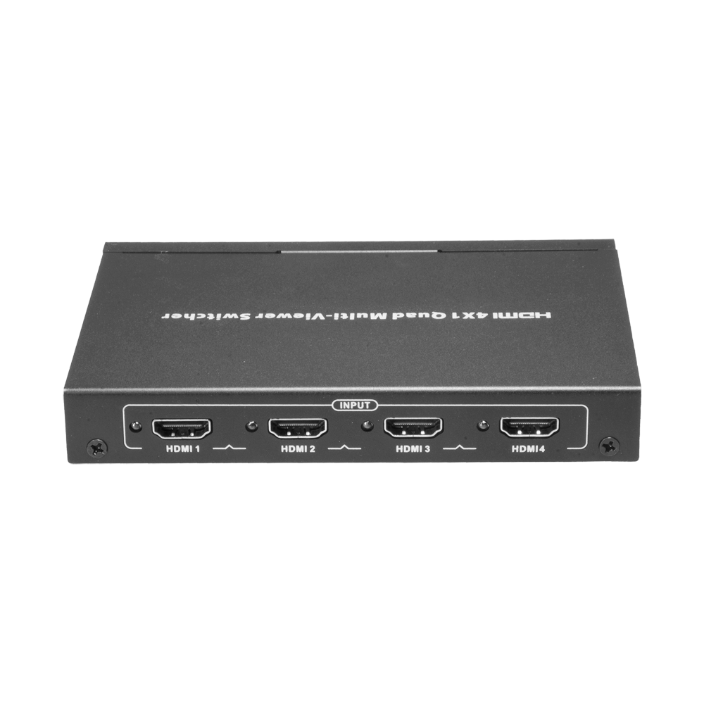 HDMI Switch - Up to 4 x 1080p inputs - 1 x 1080p HDMI output - Keyboard - Remote control - Remote control extenders included