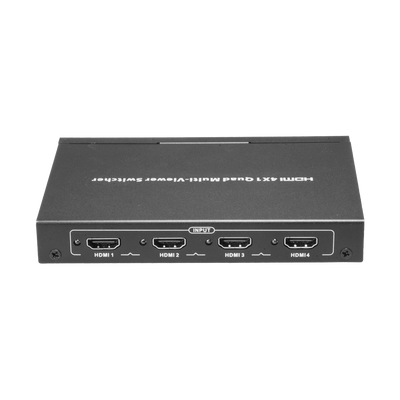 HDMI Switch - Fino a 4 entrate 1080p - 1 uscita HDMI 1080p - Tastiera - Controllo con telecomando a distanza - Extender controllo remoto inclusi