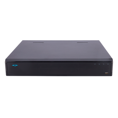 Videograbador X-Security NVR 32CH 16CH PoE AI - Resolución máxima 12 Megapixel - 32CH IP /16 PoE - Funciones inteligentes AI - 4 HD hasta 16 TB para cada disco duro - WEB, DSS/PSS, Smartphone y NVR